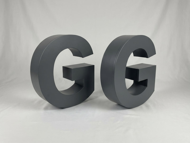 Non-Illuminated Channel Letters
